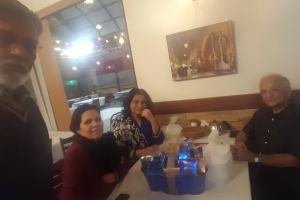 Iqbal Molvi hosted dinner for Waseem, LA, CA,