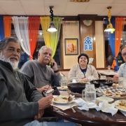 Mahesh Pasa and Muhammad Waseem with Waseem Akhtar in Virginia, US, October, 2021
