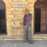 Mr. Mir Tabasum visiting School in March 2020.