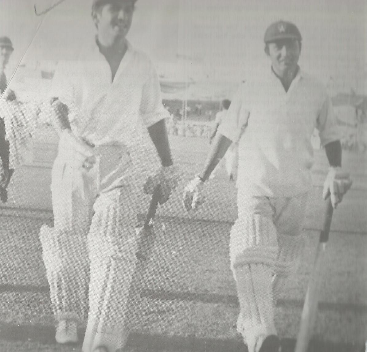Sadiq debut Test against New Zeland 1969 Karachi